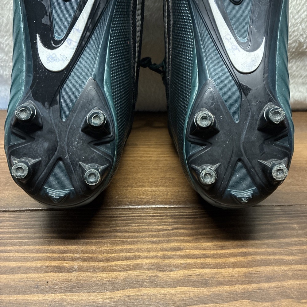 Mens Nike Alpha Pro 2 Mid Football Cleats Green Black Shoes Sz 15 729444-024 - Picture 12 of 16